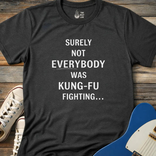 Kung Fu T-shirt - Dark Heather Grey / S - T-Shirt