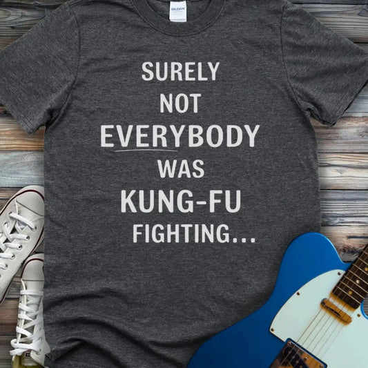 Kung Fu T-shirt Dark Heather Grey