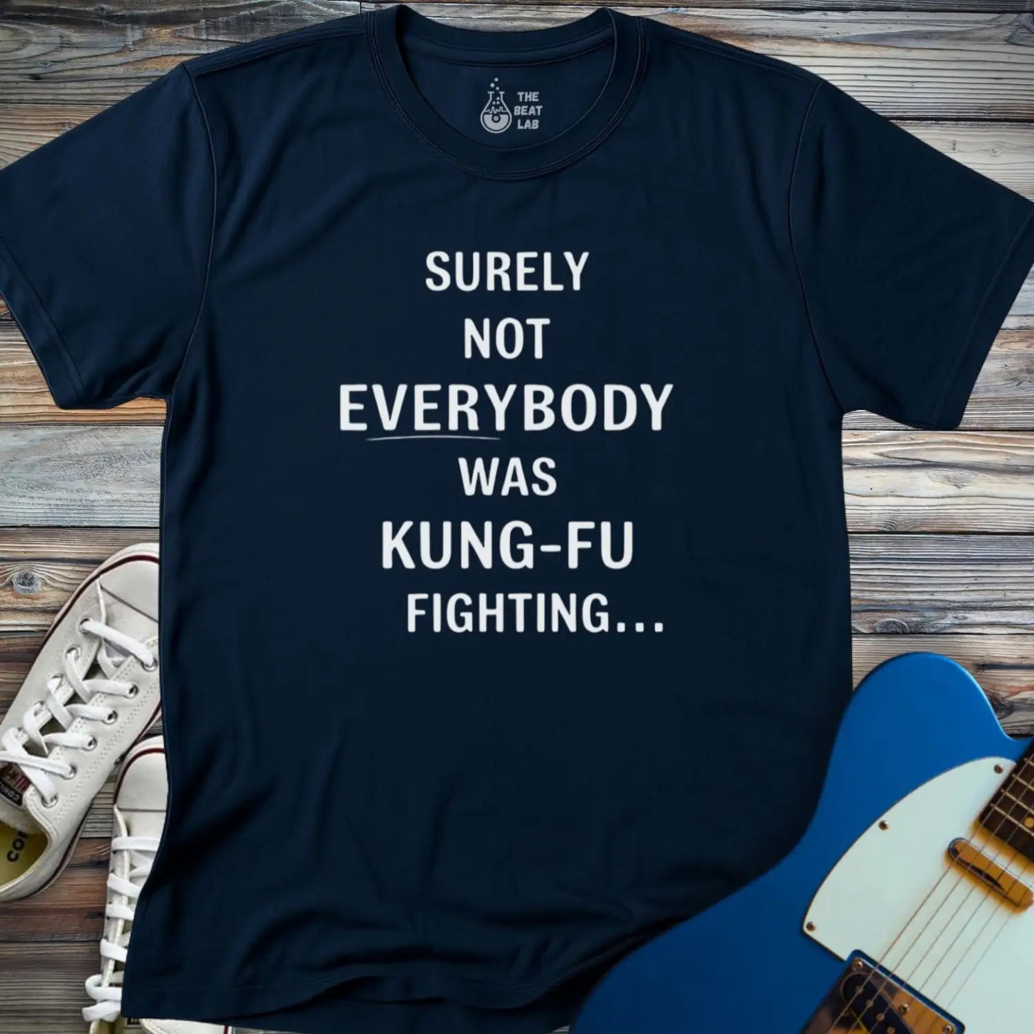 Kung Fu T-shirt - Navy / S - T-Shirt