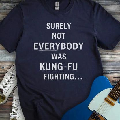 Kung Fu T-shirt Navy
