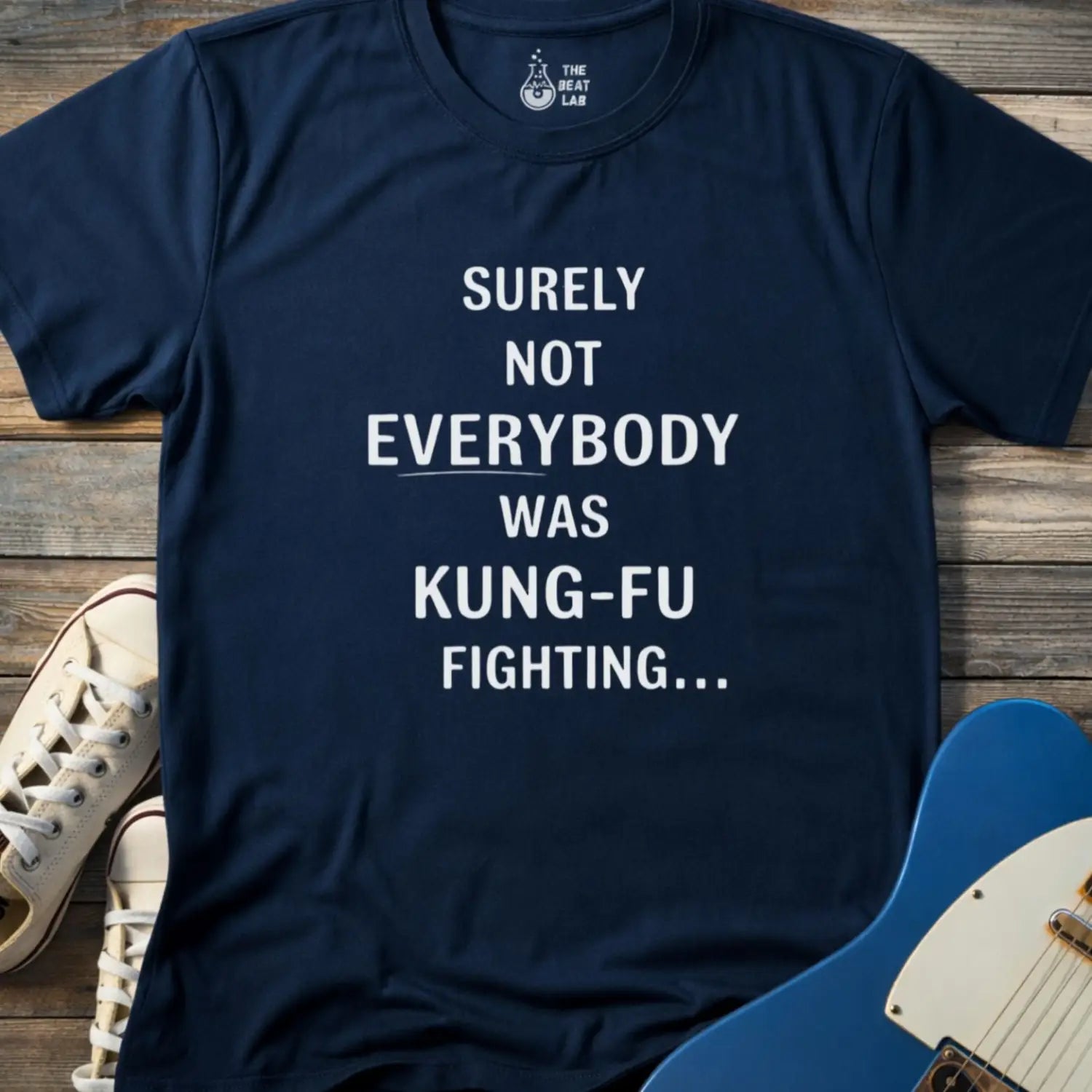 Kung Fu T-shirt - Navy / S - T-Shirt