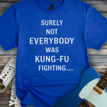 Kung Fu T-shirt Royal