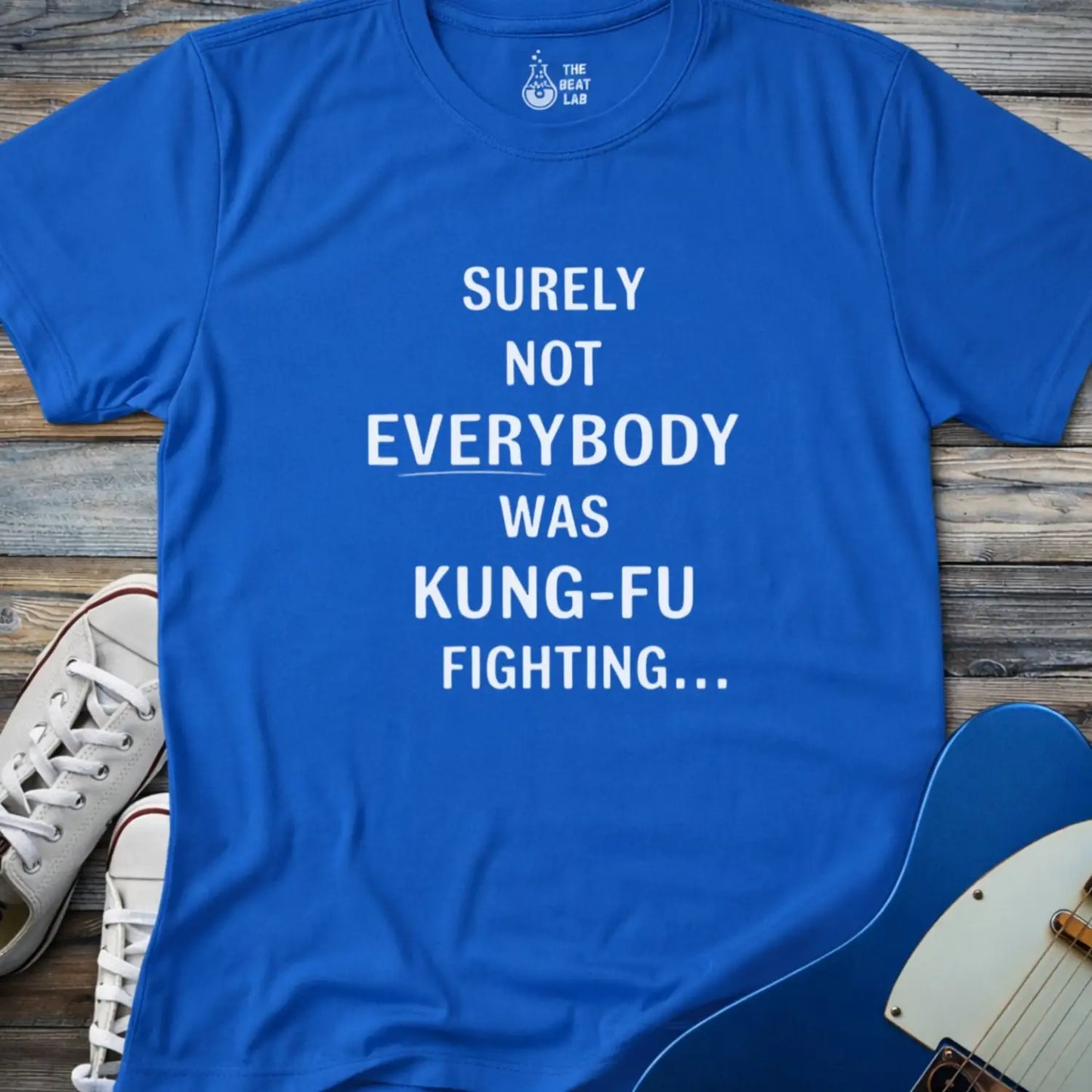 Kung Fu T-shirt - Royal / S - T-Shirt