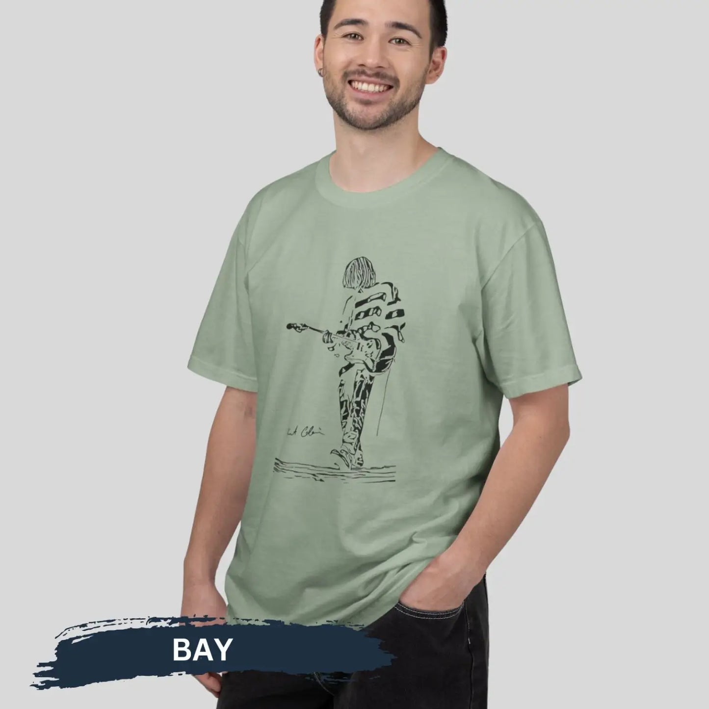 Kurt Cobain Comfort Colors T-shirt - T-Shirt