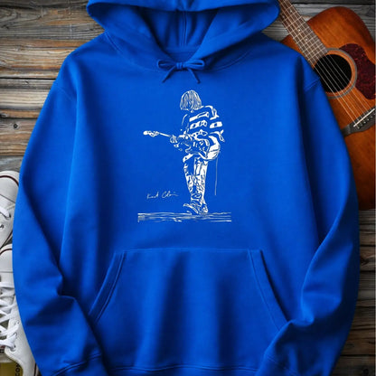 Kurt Cobain Hoodie - Royal / S - Hoodie
