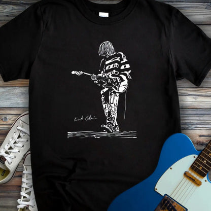 Kurt Cobain T-shirt Black
