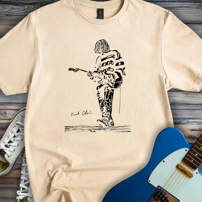 Kurt Cobain T-shirt Sand