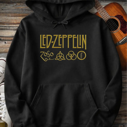 Led Zeppelin Hoodie - Black / S - Hoodie