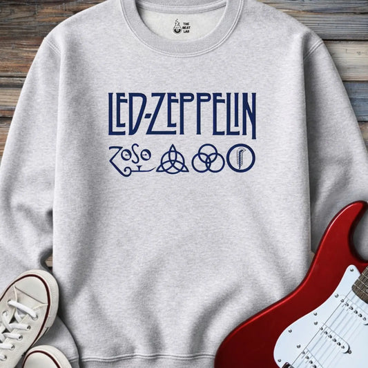 Led Zeppelin Sweatshirt - Ash / S - Sweatshirt