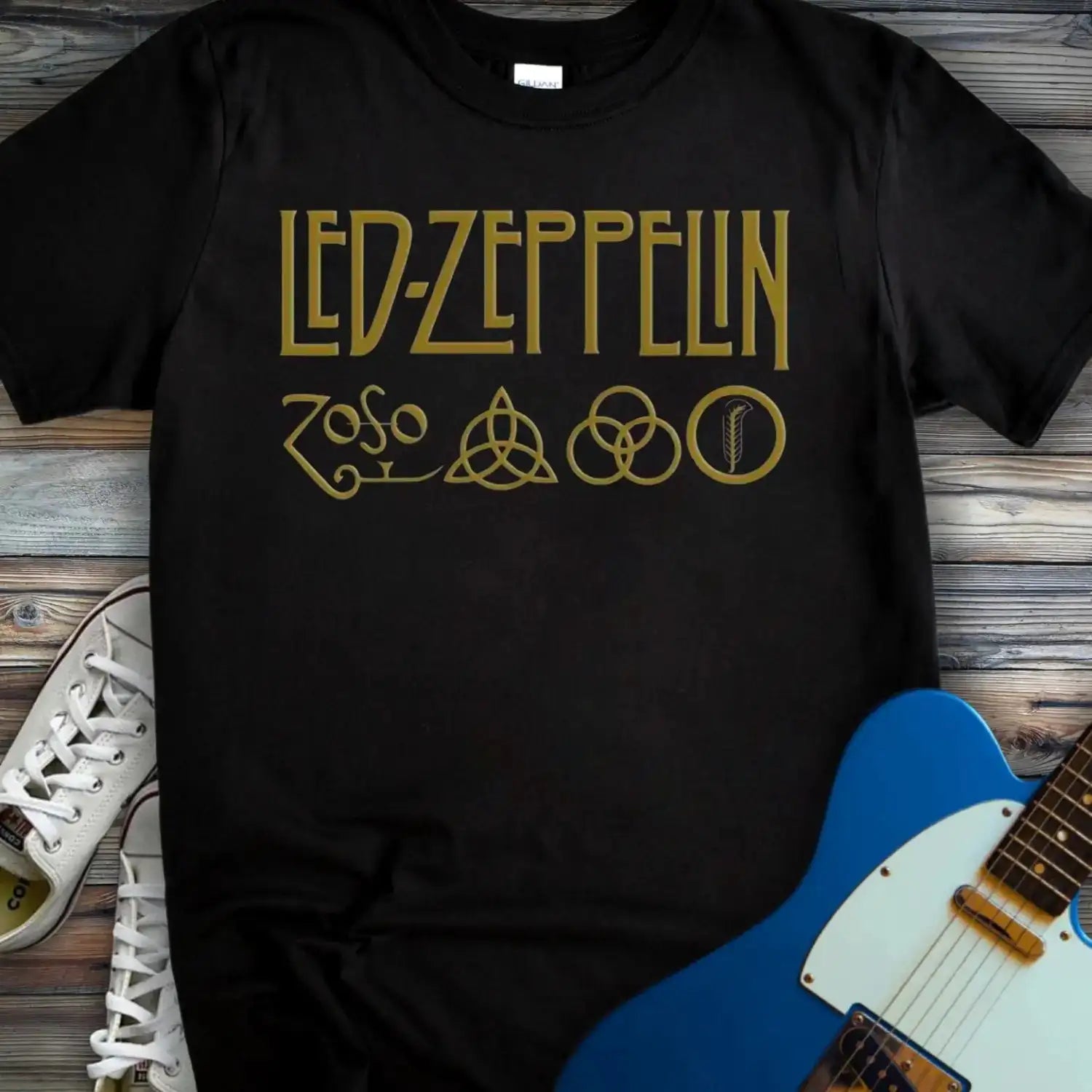 Led Zeppelin T-shirt Black