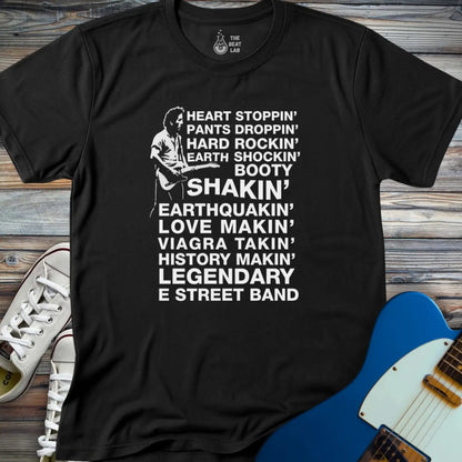 Legendary E Street Band (I) T-shirt - Black / S - T-Shirt
