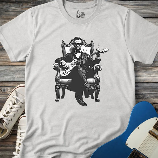 Lincoln Guitarist T-shirt - Sport Grey / S - T-Shirt