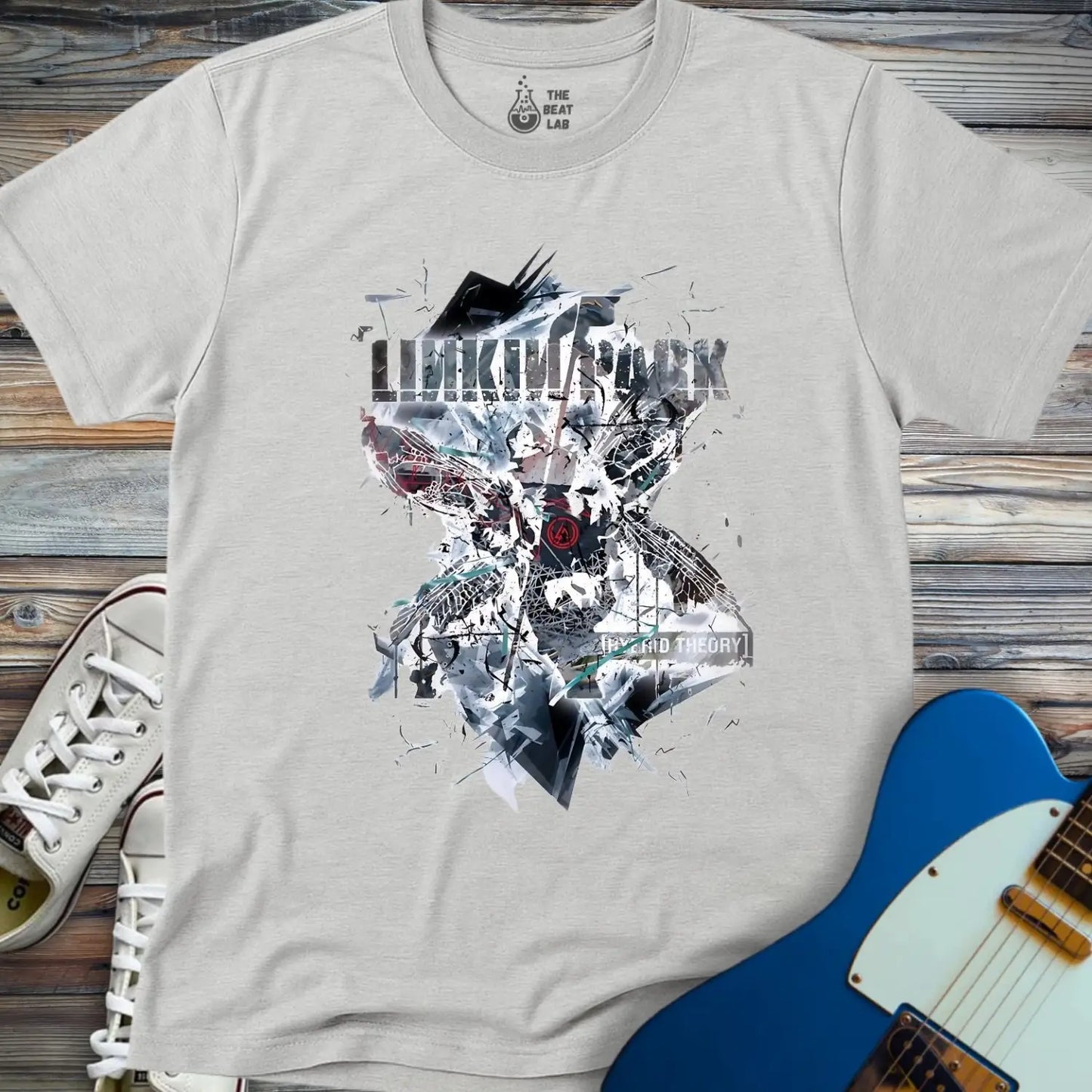 Linkin Park Hybrid Theory T-shirt - Sport Grey / S - T-Shirt