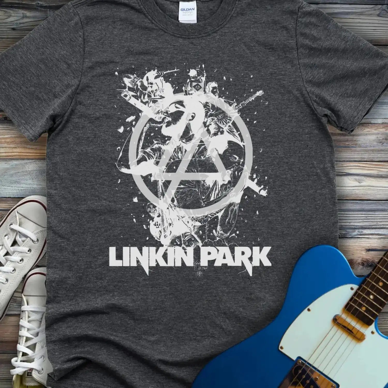 Linkin Park T-shirt Dark Heather Grey