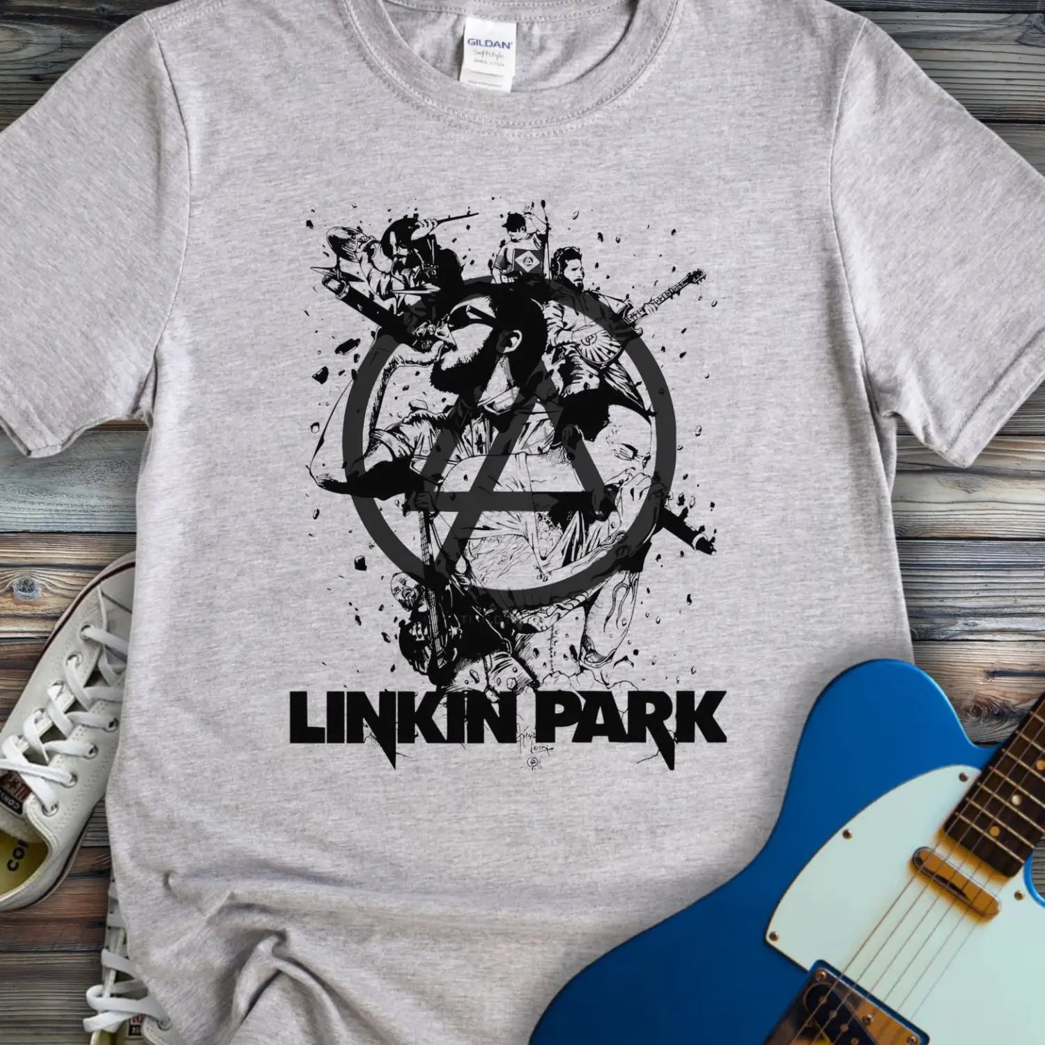 Linkin Park T-shirt - Sport Grey / S - T-Shirt