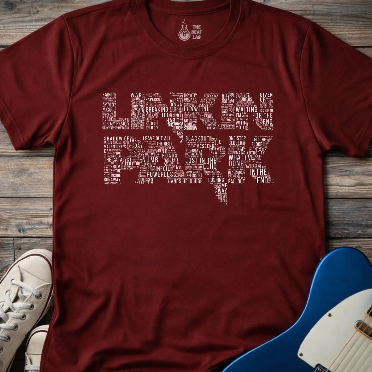 Linkin Park Tribute T-shirt - Maroon / S - T-Shirt
