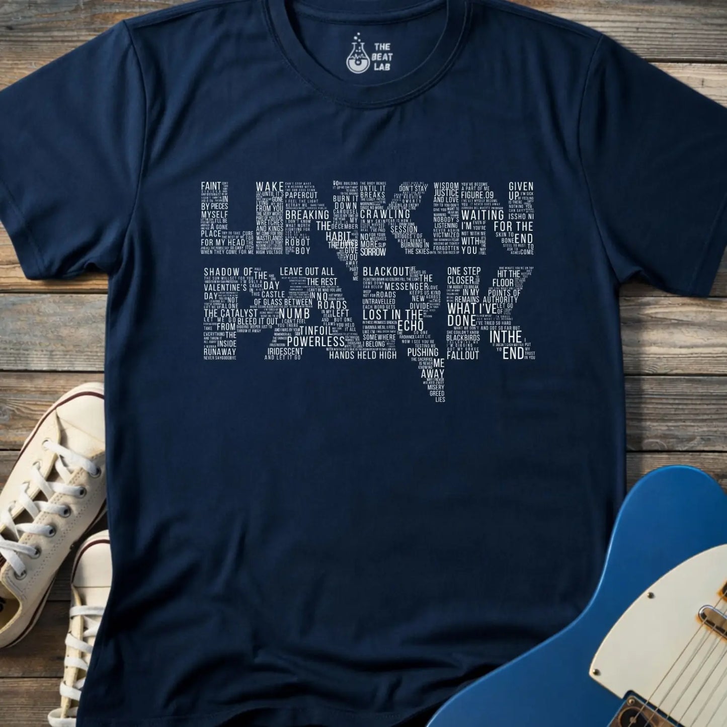 Linkin Park Tribute T-shirt - Navy / S - T-Shirt