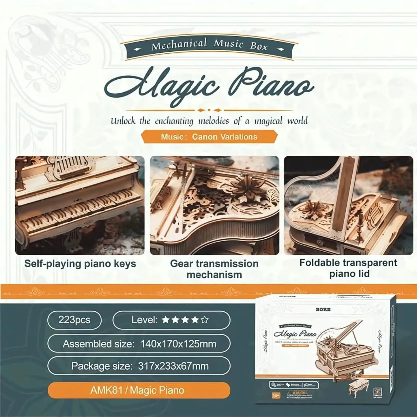 Magic Piano Puzzle