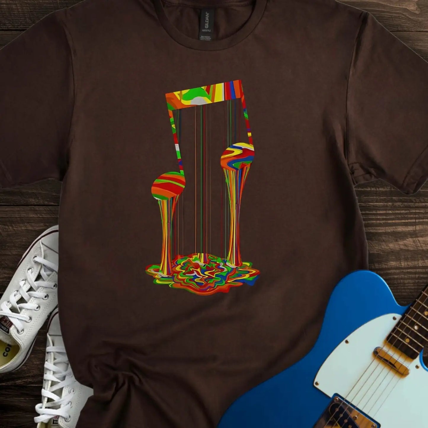 Melting Note T-shirt - Dark Chocolate / S - T-Shirt