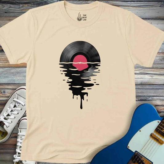 Melting Vinyl Record T-shirt
