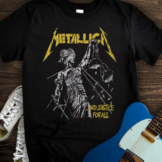 Metallica Justice For All T-shirt Black