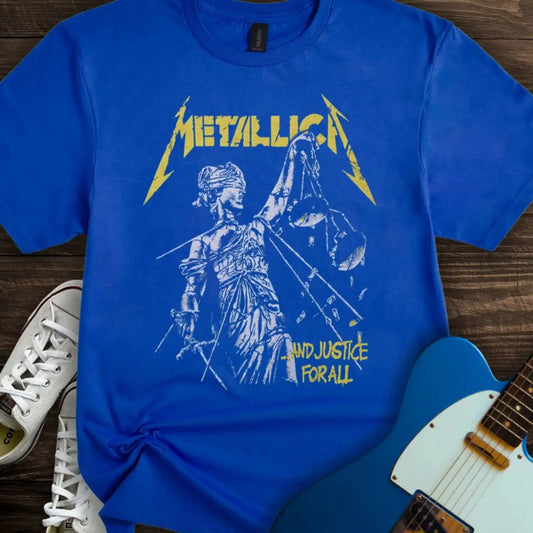 Metallica Justice For All T-shirt Royal