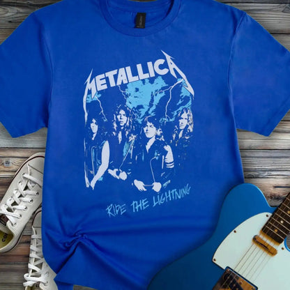 Ride the Lightning T-shirt Royal