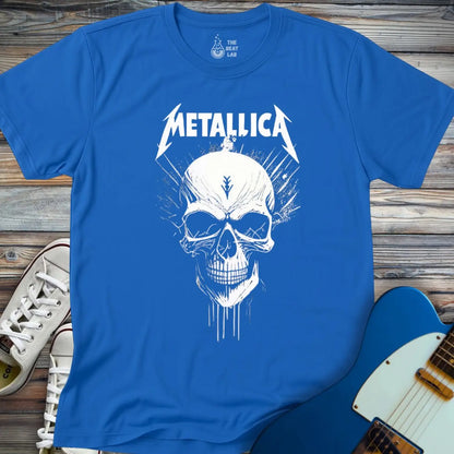 Metallica Skull T-shirt - Royal / S - T-Shirt