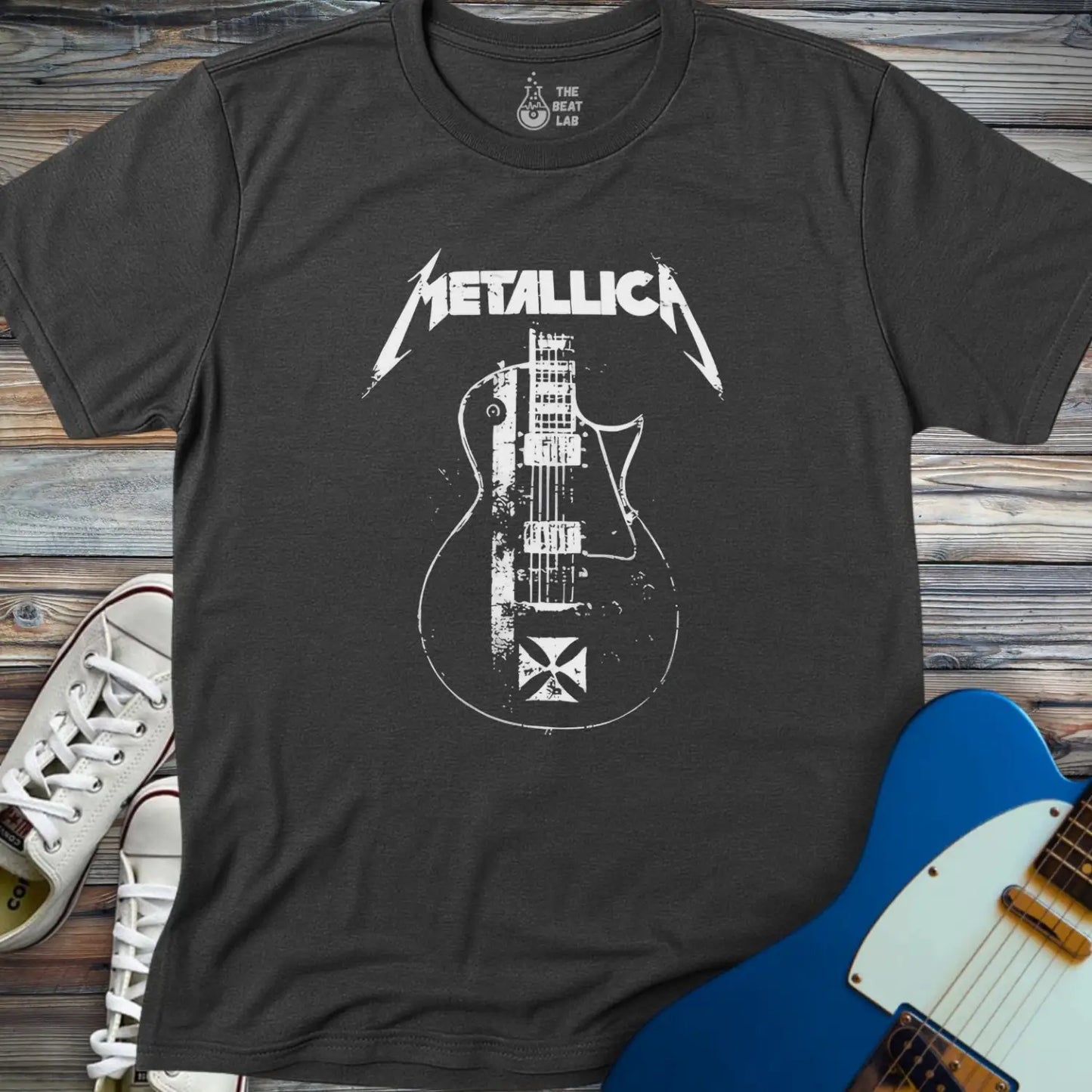 Metallica T-shirt - Dark Heather Grey / S - T-Shirt