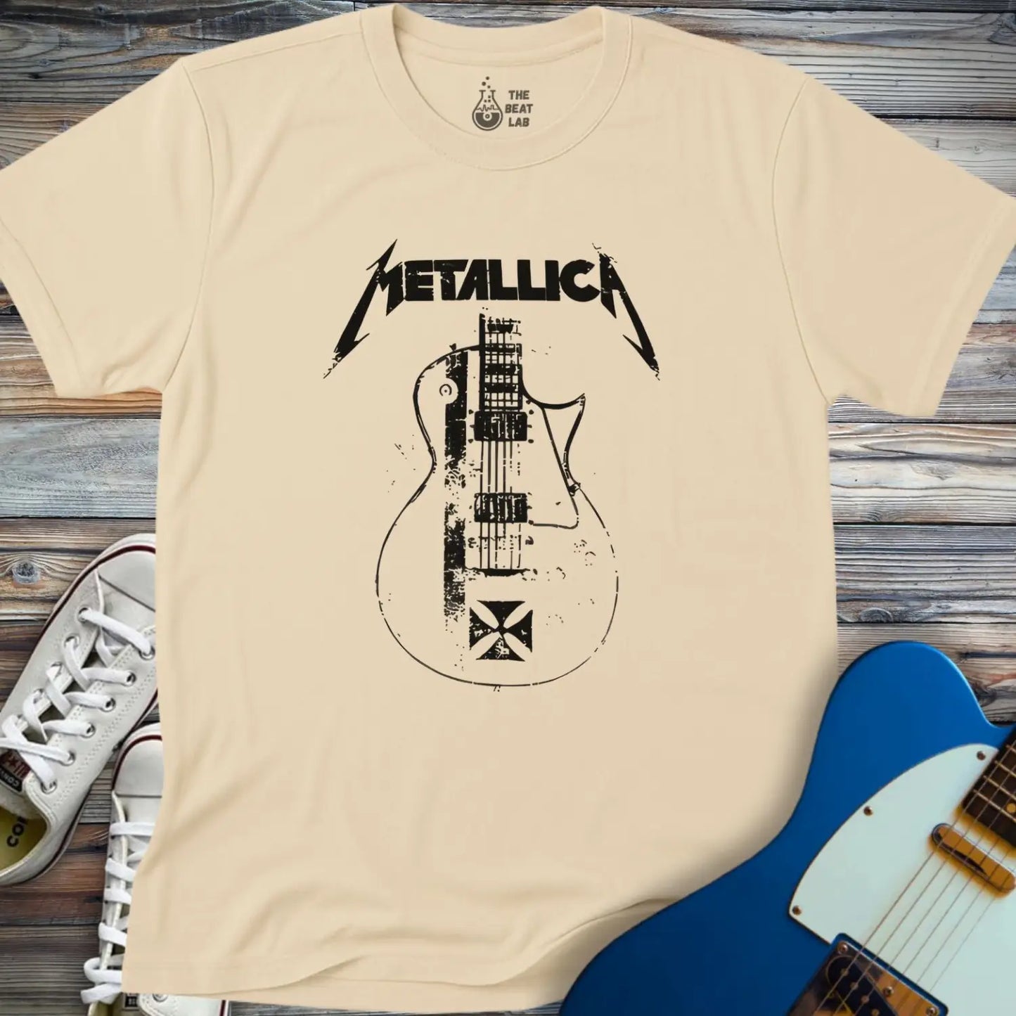 Metallica T-shirt - Sand / S - T-Shirt
