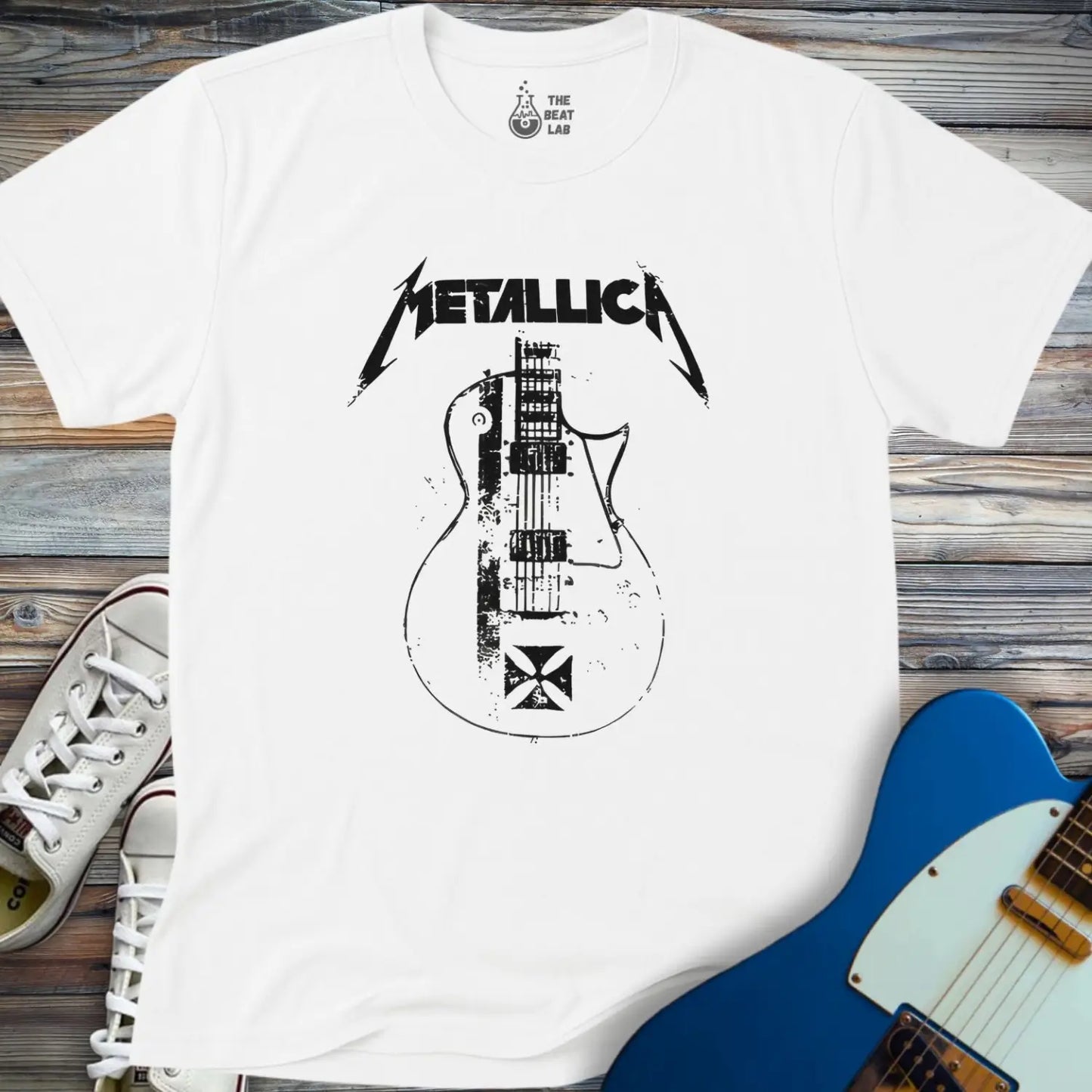 Metallica T-shirt - White / S - T-Shirt