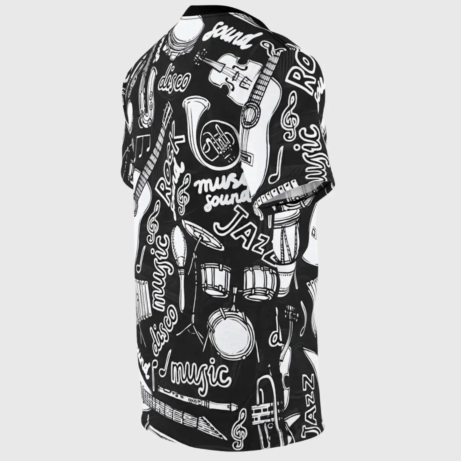 Music Instrument Collage T-Shirt