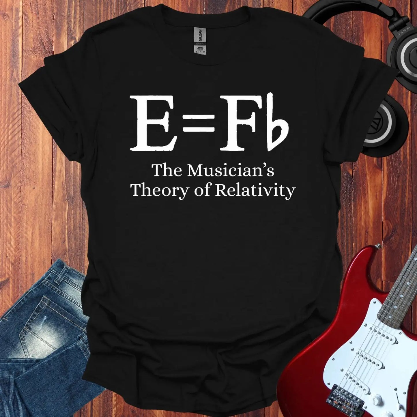 Music Theory of Relativity T-shirt Black