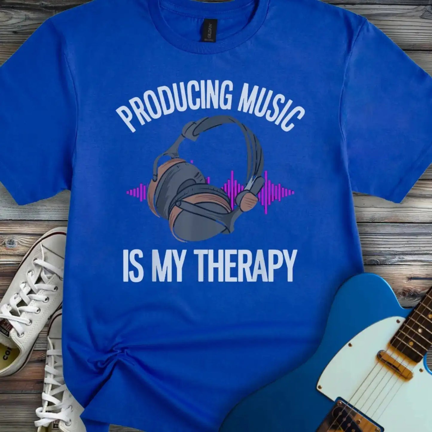 My Therapy: Making Music T-shirt Royal
