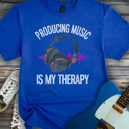 My Therapy: Making Music T-shirt Royal
