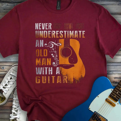 Never Underestimate T-Shirt Maroon