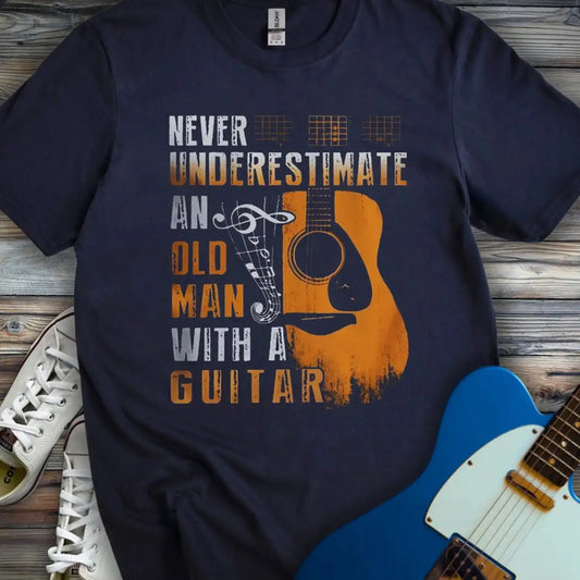 Never Underestimate T-Shirt Navy