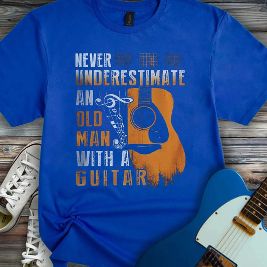 Never Underestimate T-Shirt Royal