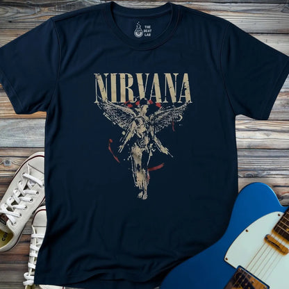 Nirvana (II) T-shirt - Navy / S - T-Shirt