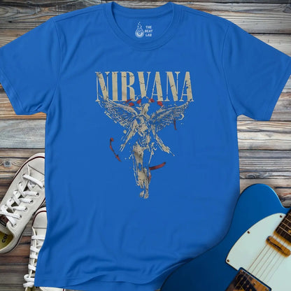 Nirvana (II) T-shirt - Royal / S - T-Shirt