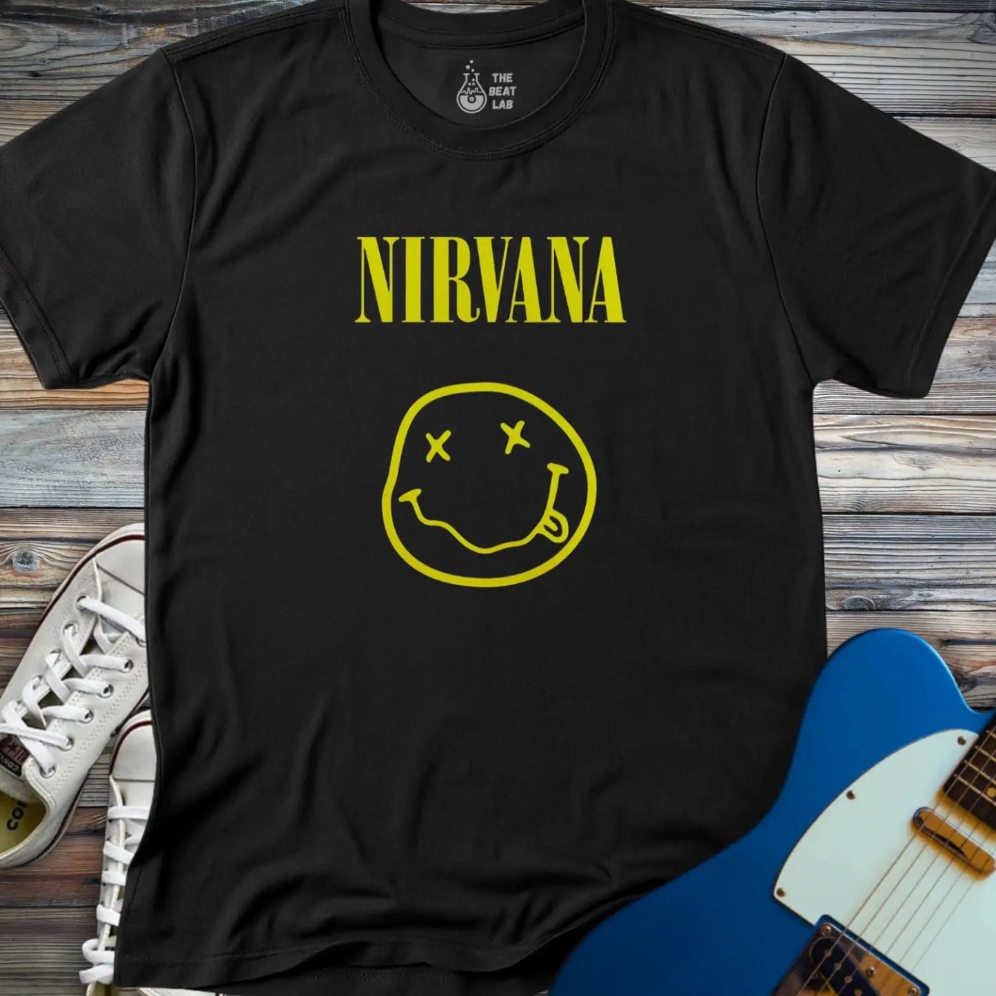 Nirvana (III) T-shirt - Black / S - T-Shirt