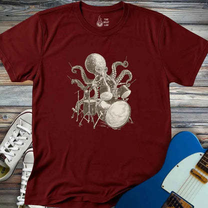 Octopus Drummer T-shirt