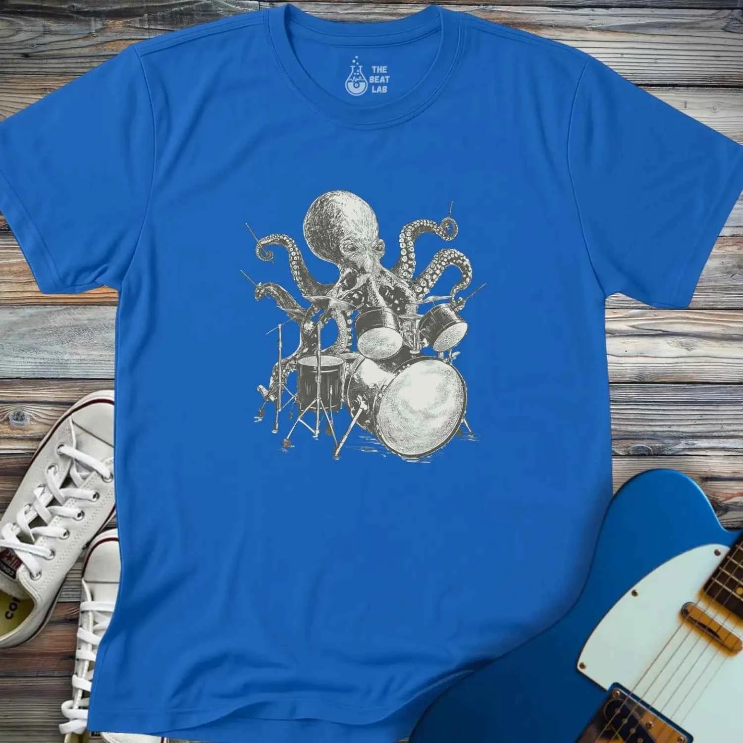 Octopus Drummer T-shirt