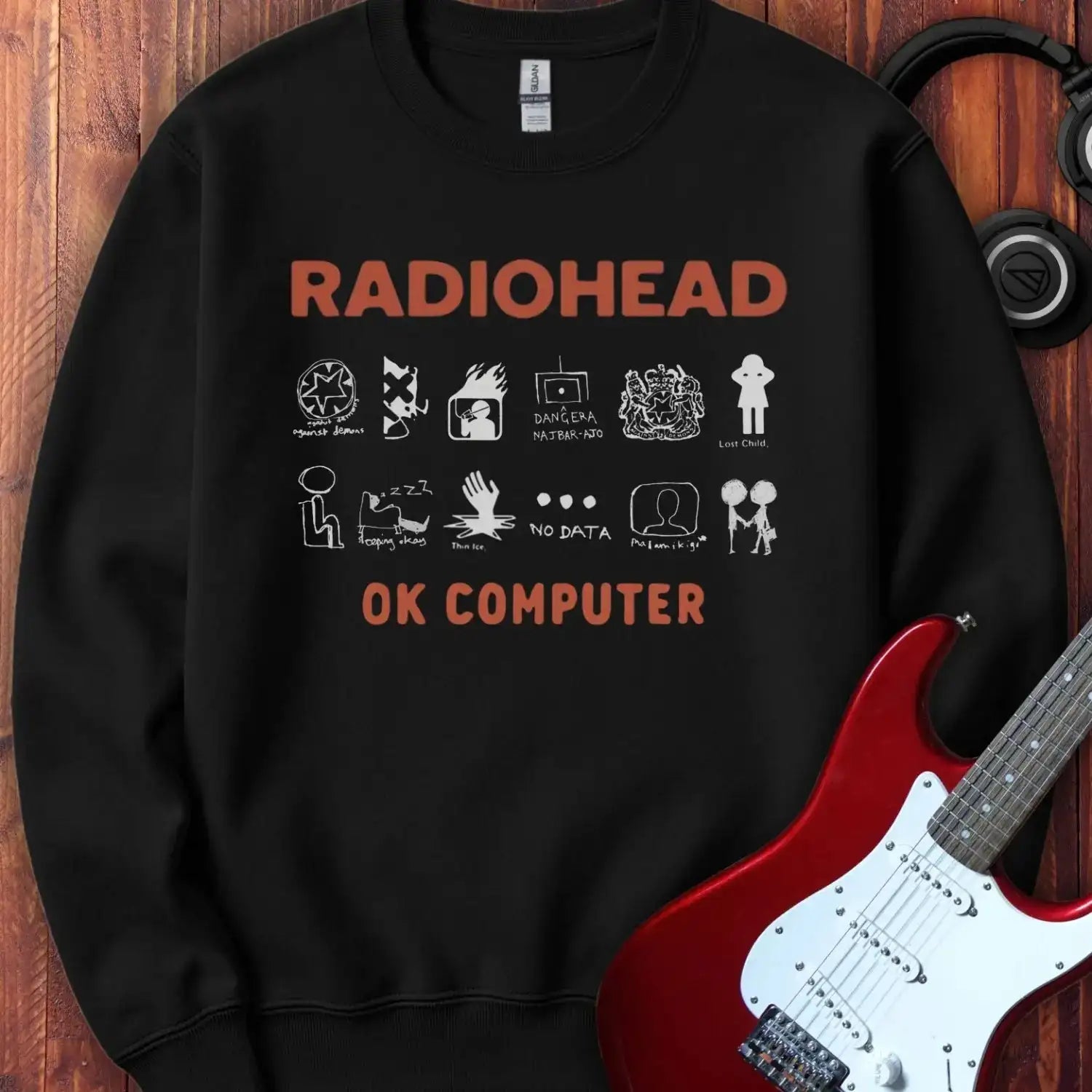 Ok Computer Crewneck Black