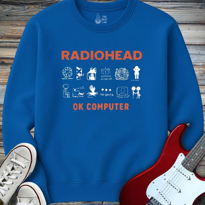 Ok Computer Crewneck - Royal / S - Sweatshirt