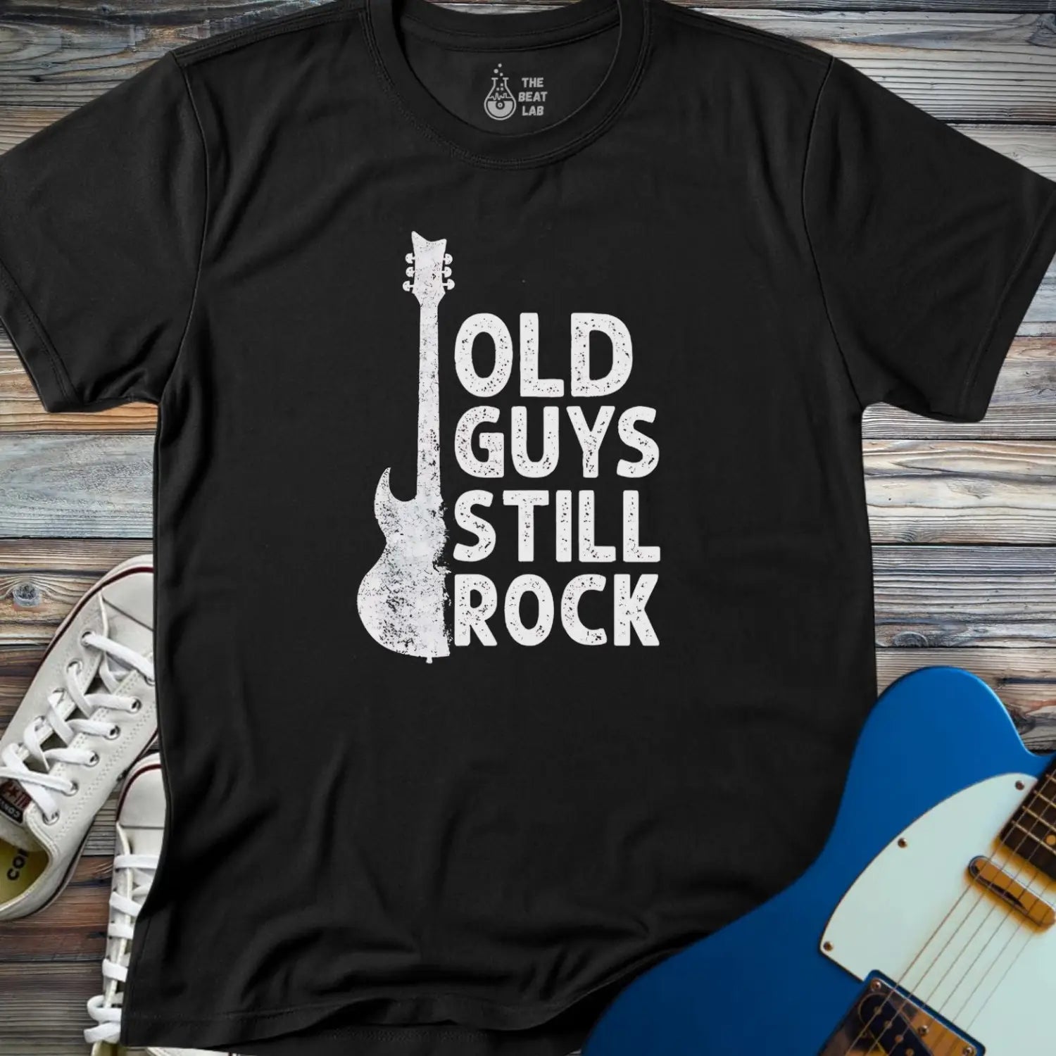 Old Guys Still Rock T-shirt - Black / S - T-Shirt