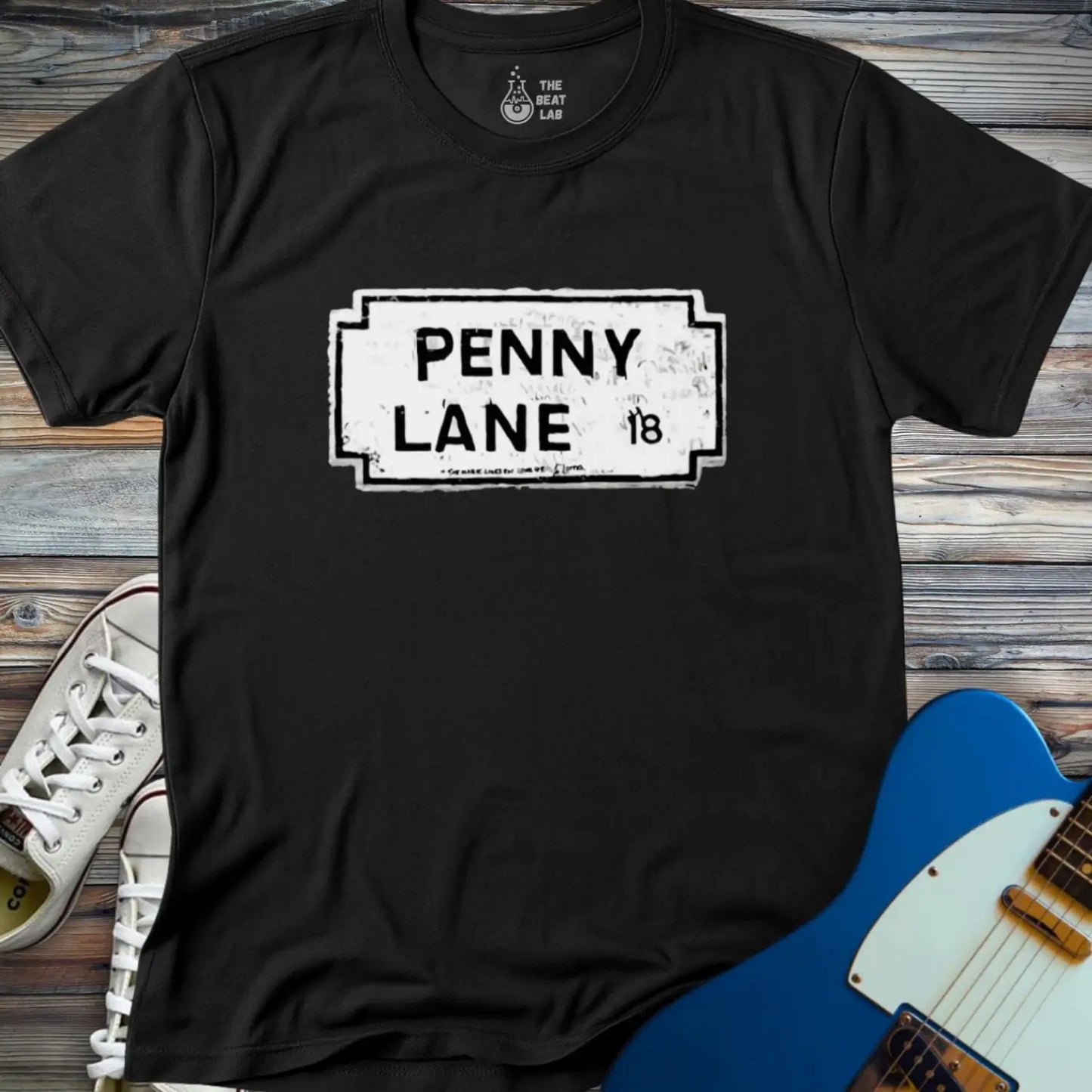 Penny Lane T-shirt - Black / S - T-Shirt