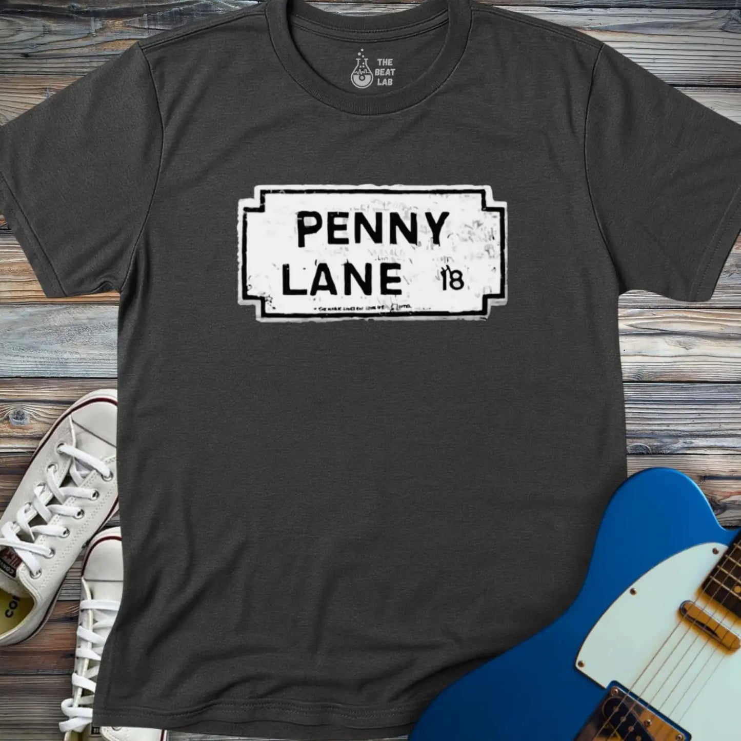 Penny Lane T-shirt - Dark Heather Grey / S - T-Shirt
