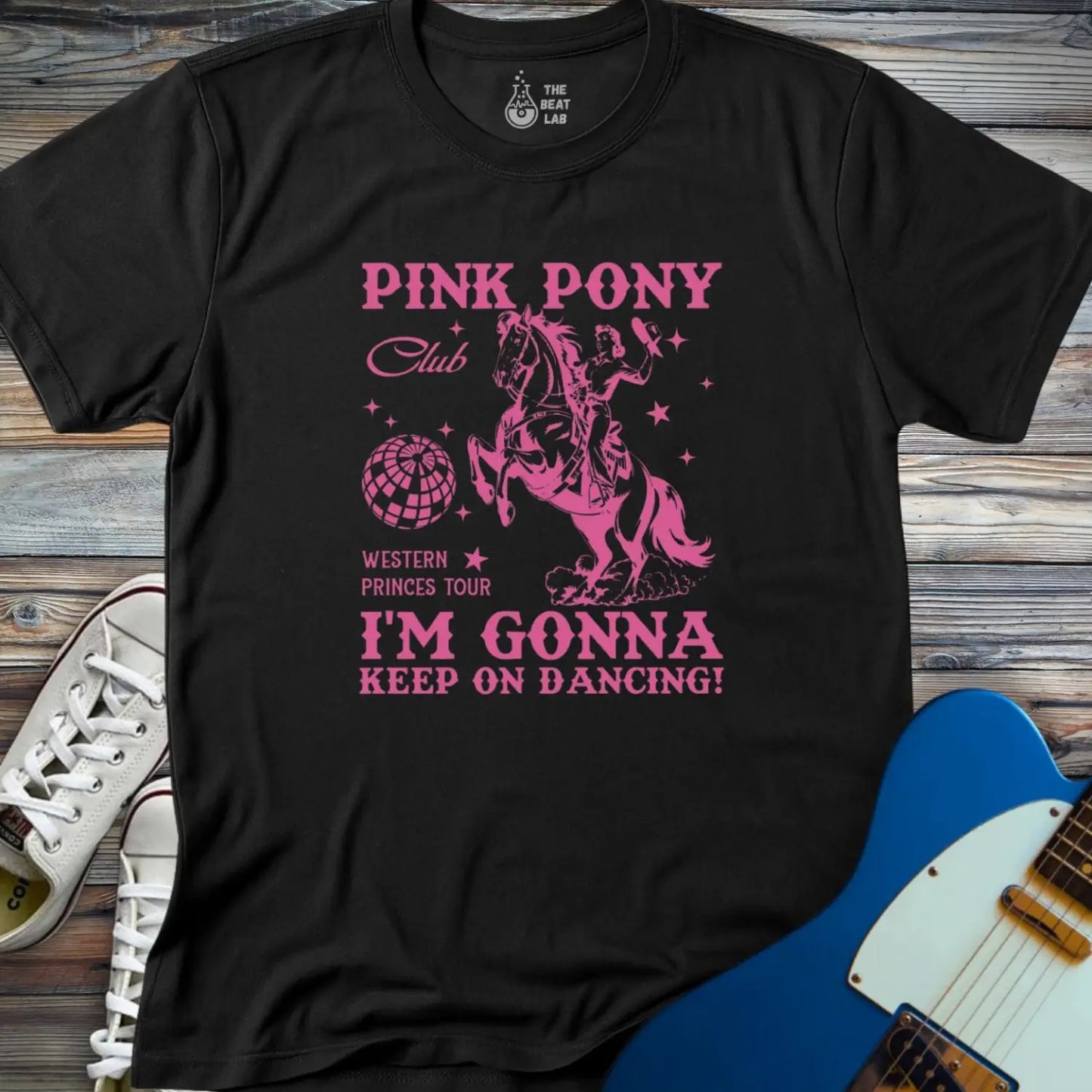 Pink Pony Club (I) T-shirt - Black / S - T-Shirt