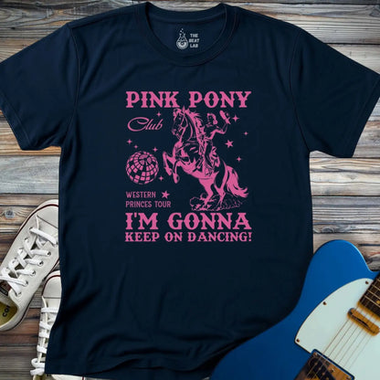 Pink Pony Club (I) T-shirt - Navy / S - T-Shirt